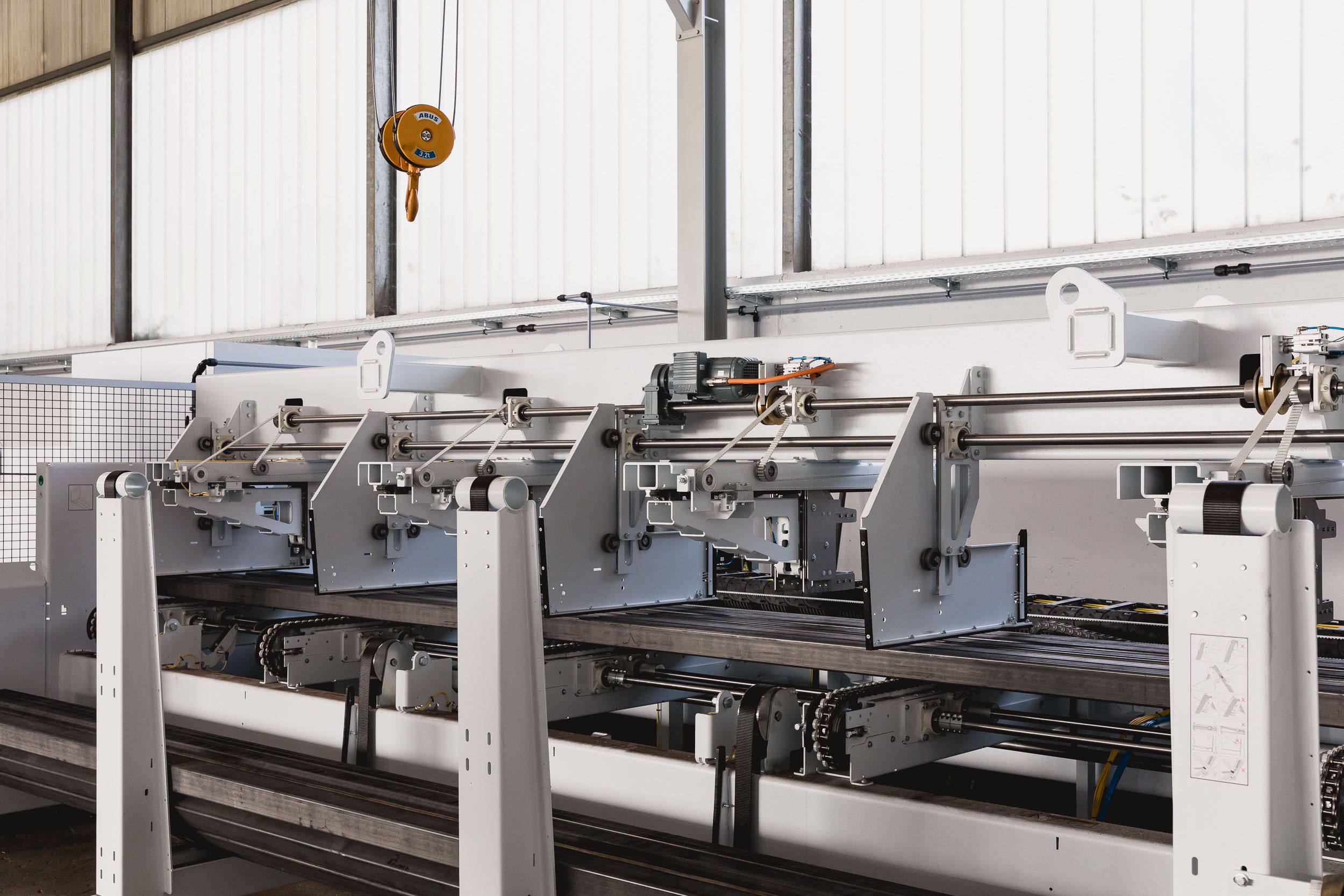 Rohrlaser Materialmagazin