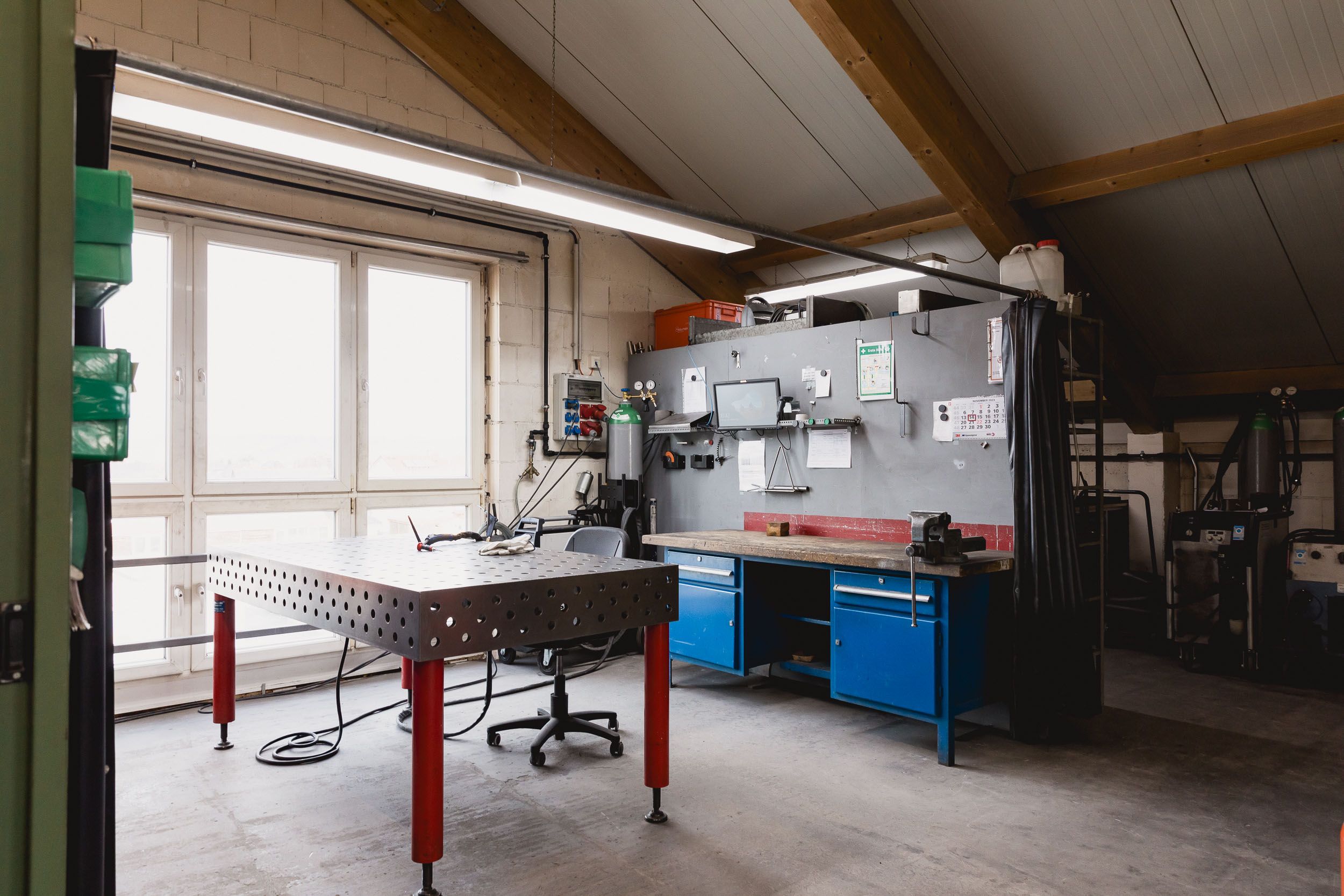 Schweißarbeitsplatz